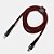 Cabo USB-C / USB-C Iwill Coca-Cola Elite 1,2 m Preto e Vermelho - Imagem 2