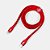 Cabo Apple Iwill Coca-Cola Elite Lightning to USB-C MFI 1,2m Vermelho - Imagem 1