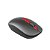 Mouse Sem fio C3Tech M-W15RBK Vermelho/Preto - Imagem 2