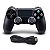 Controle PlayStation 4 - PC -Android - TV - Wireless e com cabo (1a Linha Redfin) - Imagem 1