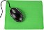 Mousepad Simples Verde MD9 180 x 200mm - Imagem 2