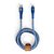 Cabo Apple Iwill Strong Lightning to USB-C MFI 1.2m Azul Corvinal Harry Potter - Imagem 2