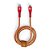 Cabo Apple Iwill Strong Lightning to USB-C MFI 1.2m Vermelho Grifinoria Harry Potter - Imagem 2