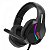 Headset Marvo USB RGB 50mm H8618 BK - Imagem 1
