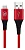 Cabo USB / USB-C Gorila Tech Proof Vermelho 1.2m - Imagem 1