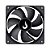 COOLER FAN 12 x 12 cm 120mm Rise Mode Preto - RM-BK-01-FB - Imagem 1