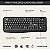 KIT Teclado + Mouse Sem Fio Lecoo KW211 Preto - Imagem 5