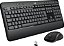 kit teclado + mouse sem fio Logitech MK540 c/ apoio - Imagem 1