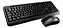 kit teclado + mouse sem fio C3Tech K-W60BK - Imagem 1