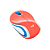 Mouse sem Fio Logitech M187 Refresh Coral - Imagem 1