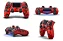 Controle PlayStation 4 - PC -Android - Smart TV - Wireless (1a linha) vermelho camuflado - Imagem 5