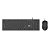 KIT Teclado + Mouse USB Lecoo CM102 Preto - Imagem 1