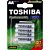 Pilha Recarregavel AAA c/ 4 Toshiba 950mAh - Imagem 1