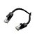 Cabo de Rede 2M CAT6 NW102 Slim Ugreen Preto - Imagem 2