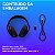 Headset Sem Fio Logitech G321 Lightspeed / Bluetooth Gamer Compatível com PC/PS4/PS5/Nintendo Switch/Smartphone - Imagem 3