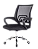 CADEIRA PARA ESCRITÓRIO - SECRETARIA -BASE CROMADA COM RODINHA-FORT TROMA -PRETA - Imagem 3