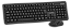 Combo Teclado + Mouse Wireless Eo-504 Sem Fio Preto Português Brasil - EVOLUT - Imagem 1