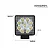 FAROL DE MILHA 9 LEDS 27W QUADRADO LUXLED - Imagem 2