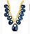 Colar Vintage Blue - Imagem 1