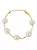 Pulseira com Perolas- Folhada a ouro 18k - Imagem 1