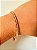 Pulseira Trabalhada com Navete - Folhada a Ouro 18k - Imagem 2