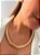 Colar Malha Grossa- Folhado Ouro 18K - Imagem 2