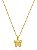 Colar Borboleta Zirconia - Imagem 1
