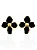 Brinco Fiorella Preto - Imagem 1