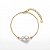 Pulseira Pérola Dourado - Imagem 1