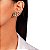 Brinco Ear Cuff Esmeralda Ouro - Imagem 2