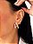 Brinco Imperatriz Zirconia Ouro - Imagem 2