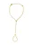 Pulseria Hand Chain Ponto de Luz Ouro (PULHCPLO) - Imagem 1