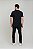 Camiseta Masculina de Algodão Egípcio Preta - Imagem 7