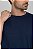 Camiseta Básica de Algodão Egípcio Azul Marinho - Imagem 4