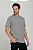 Camiseta Básica de Algodão Egípcio Cinza - Imagem 1