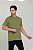 Camiseta Básica de Algodão Egípcio Verde - Imagem 5