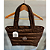 Bolsa Puffer - cor - Café - Imagem 2