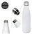 Garrafa alumínio Branco 500ml - Imagem 1