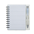 Caderno Plástico C/ Caneta - Imagem 2