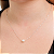 Colar Gargantilha de Pérola 8mm 45cm Prata 925 Feminina Glow Pearl - Imagem 2