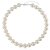 Choker de Pérolas 12mm Sintética Maxi em Prata 925 35cm Glow Pearl - Imagem 1