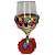 Taça de Cigana Colorida com Pedrarias - Imagem 2