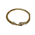 Colar de Cobra Dourado Serpente Choker com Strass - Imagem 5