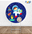 Painel Redondo Astronauta 2 - Tecido Sublimado - Imagem 1