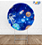 Painel Redondo Astronauta 9 - Tecido Sublimado - Imagem 2