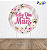 Painel Redondo Dia das Mães 4 - Tecido Sublimado - Imagem 2