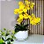 Arranjo de Orquidea Phalaenopsis Amarela Camile - Imagem 3