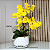 Arranjo de Orquidea Phalaenopsis Amarela Camile - Imagem 2