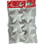 Estrela de Natal 6cm Branca - 6 und - Imagem 2