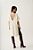 Maxi Colete em Tricot Off-White - Imagem 2